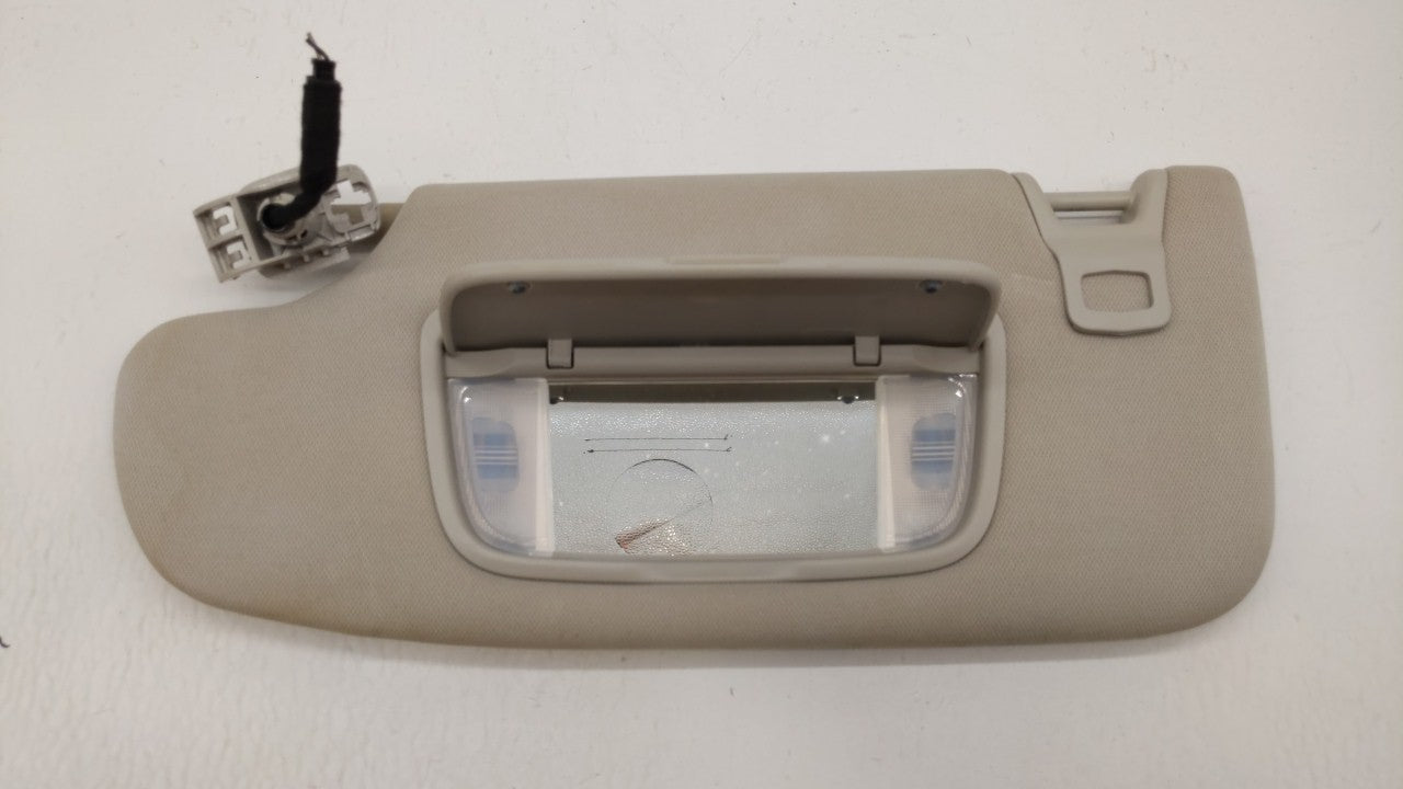 2015-2016 Ford Fusion Driver Sun Visor Mirror Left Sunvisor Gray 250462 - Oemusedautoparts1.com