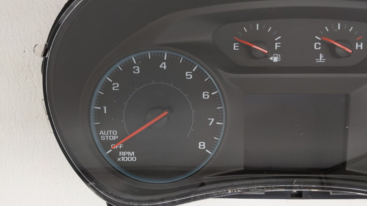 2018 Chevrolet Equinox Instrument Cluster Speedometer Gauges P/N:812372274 84240633 Fits OEM Used Auto Parts - Oemusedautoparts1.com