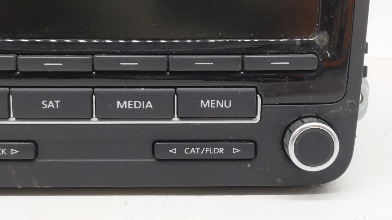 2014 Volkswagen Jetta Radio AM FM Cd Player Receiver Replacement P/N:1K0035164F 1K0 035 164 F Fits 2013 2015 OEM Used Auto Parts - Oemusedautoparts1.com