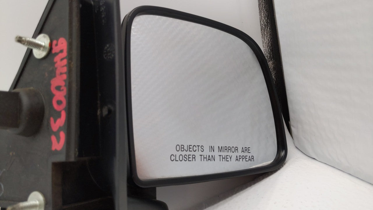 1995-2005 Ford Ranger Passenger Right Side View Manual Door Mirror Black - Oemusedautoparts1.com