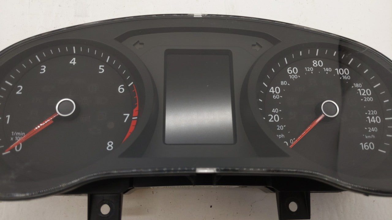 2016 Volkswagen Jetta Instrument Cluster Speedometer Gauges P/N:5C6920955A 5C6920975D Fits 2017 2018 OEM Used Auto Parts - Oemusedautoparts1.com