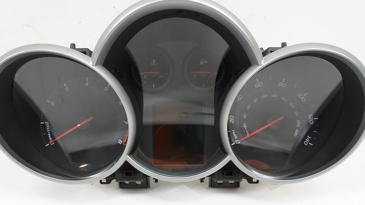 2015 Chevrolet Cruze Instrument Cluster Speedometer Gauges P/N:94560794 Fits OEM Used Auto Parts - Oemusedautoparts1.com