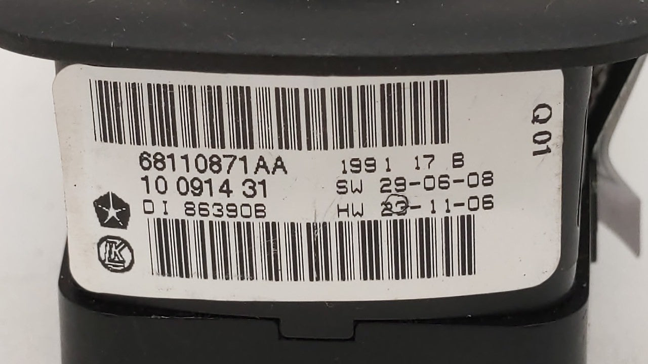 2012-2016 Dodge Grand Caravan Master Power Window Switch Replacement Driver Side Left P/N:10032628 68110871AA Fits OEM Used Auto Parts - Oemusedautoparts1.com