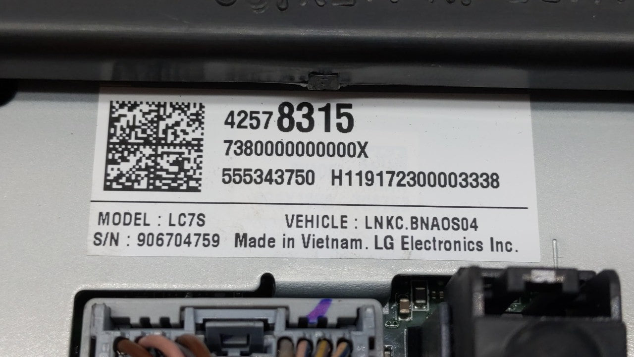 2018-2018 Gmc Acadia Information Display Screen - Oemusedautoparts1.com