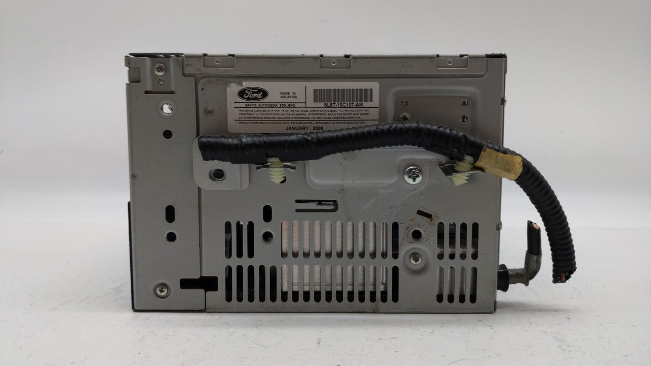 2008 Ford Escape Radio AM FM Cd Player Receiver Replacement P/N:8L8Y-18C869-AR 8L8T-19C107-AL Fits OEM Used Auto Parts - Oemusedautoparts1.com