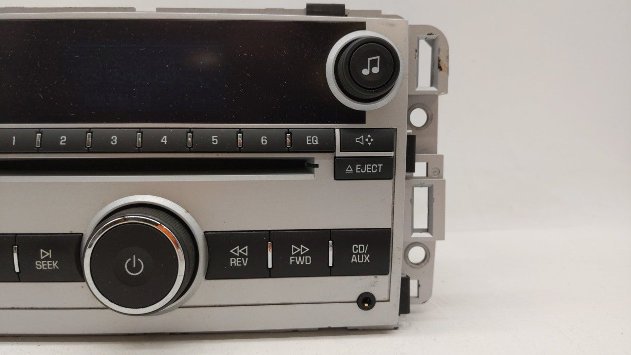 2007 Chevrolet Equinox Radio AM FM Cd Player Receiver Replacement P/N:15293275 Fits OEM Used Auto Parts - Oemusedautoparts1.com