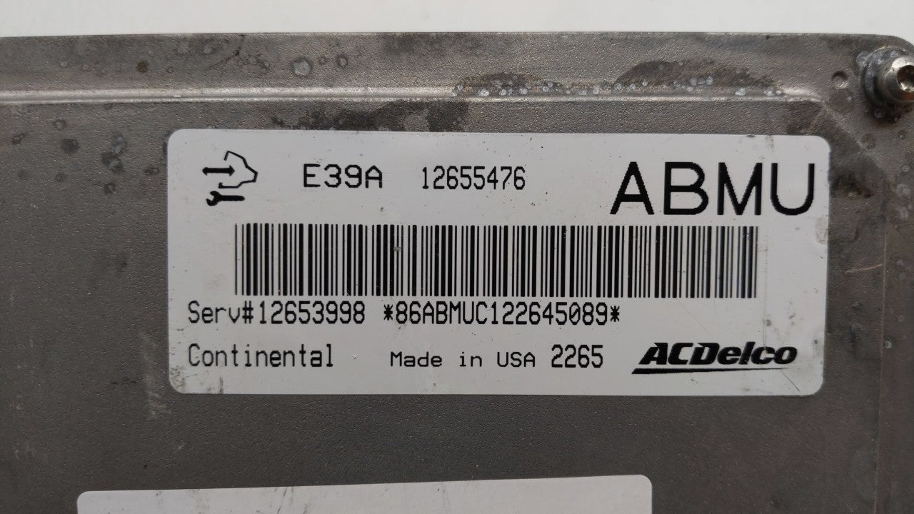 2013-2016 Chevrolet Malibu PCM Engine Computer ECU ECM PCU OEM P/N:12644446 12657781 Fits 2013 2014 2015 2016 OEM Used Auto Parts - Oemusedautoparts1.com