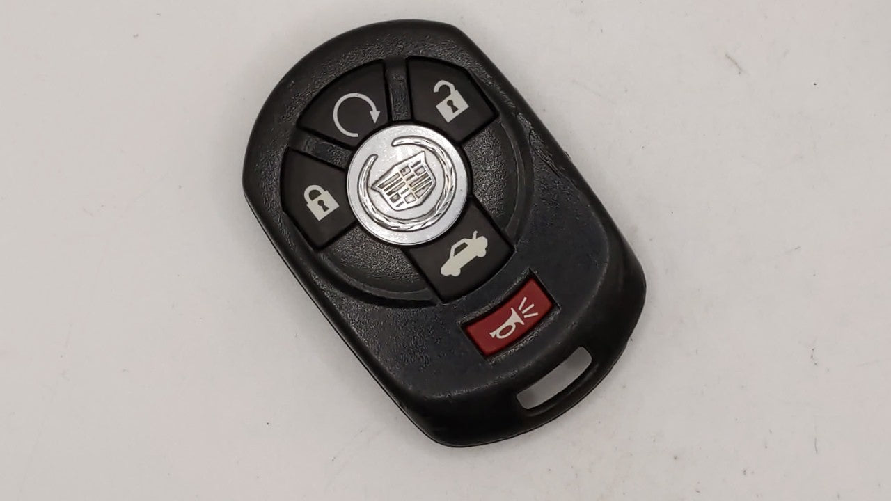 Cadillac Sts Keyless Entry Remote Fob M3N65981403 driver1 15212383 5 buttons - Oemusedautoparts1.com