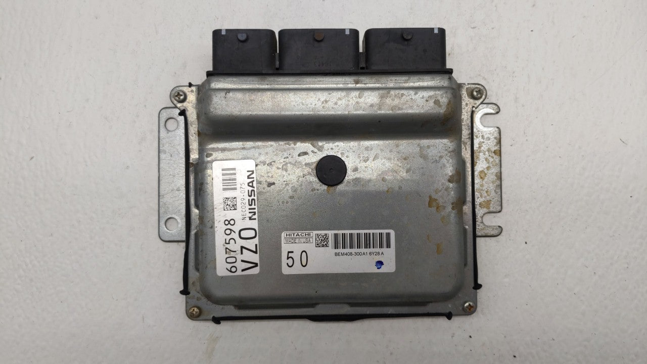 2016-2017 Nissan Altima PCM Engine Computer ECU ECM PCU OEM P/N:BEM408-300 A1 Fits 2016 2017 OEM Used Auto Parts - Oemusedautoparts1.com