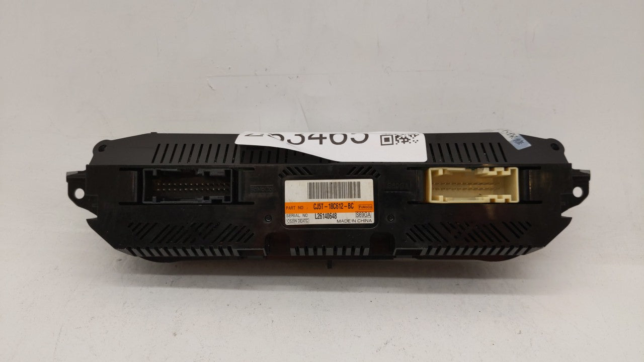 2013-2015 Ford Escape Climate Control Module Temperature AC/Heater Replacement P/N:CJ5T-18C612-BA CJ5T-18C612-BC Fits OEM Used Auto Parts - Oemusedautoparts1.com