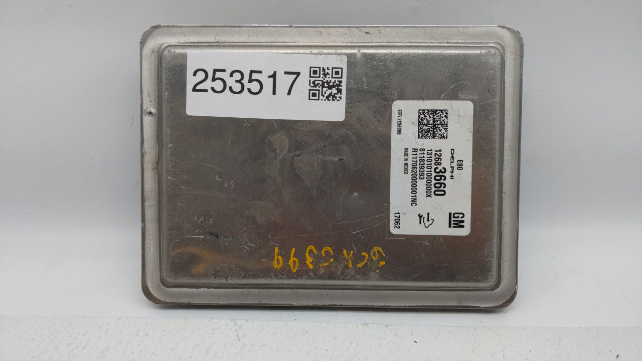 2018-2019 Chevrolet Equinox PCM Engine Computer ECU ECM PCU OEM P/N:12676683 12697837 Fits 2017 2018 2019 OEM Used Auto Parts - Oemusedautoparts1.com