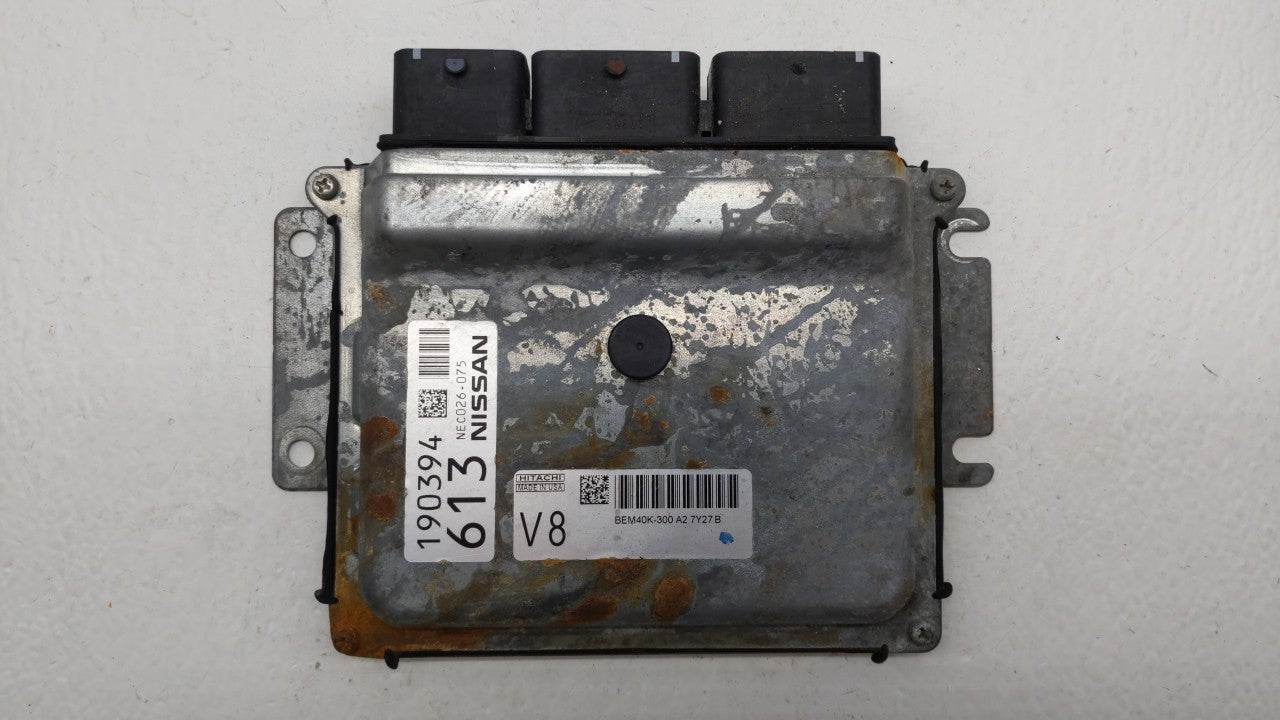 2018 Nissan Altima PCM Engine Computer ECU ECM PCU OEM P/N:140536 NEC029-053 Fits OEM Used Auto Parts - Oemusedautoparts1.com