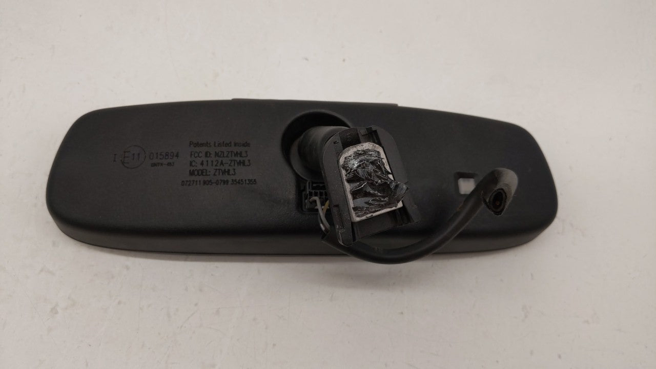 2012 Infiniti G25 Interior Rear View Mirror Replacement OEM Fits OEM Used Auto Parts - Oemusedautoparts1.com