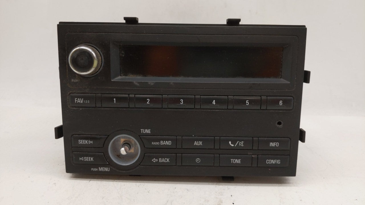 2012 Chevrolet Sonic Radio AM FM Cd Player Receiver Replacement P/N:95179018 Fits OEM Used Auto Parts - Oemusedautoparts1.com