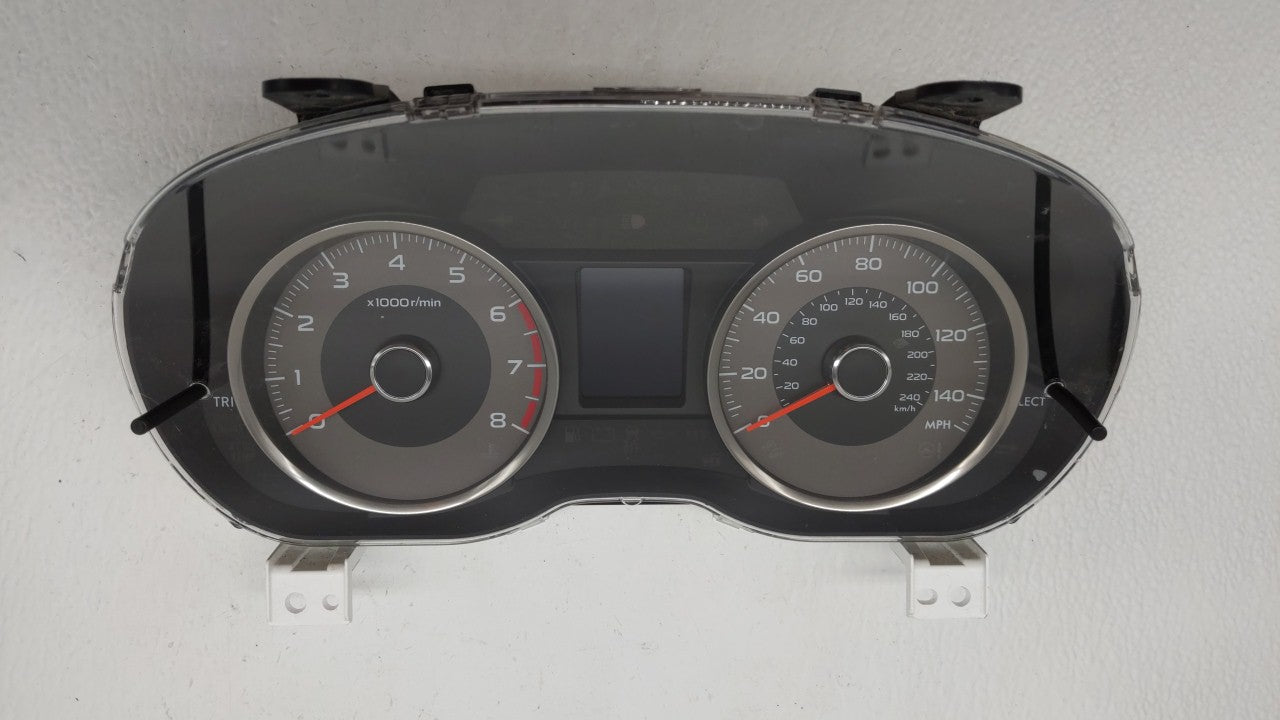 2015 Subaru Forester Instrument Cluster Speedometer Gauges P/N:85002SG660 85003SG730 Fits OEM Used Auto Parts - Oemusedautoparts1.com