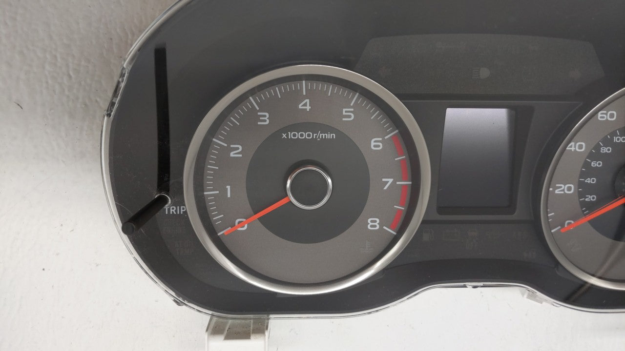 2015 Subaru Forester Instrument Cluster Speedometer Gauges P/N:85002SG660 85003SG730 Fits OEM Used Auto Parts - Oemusedautoparts1.com