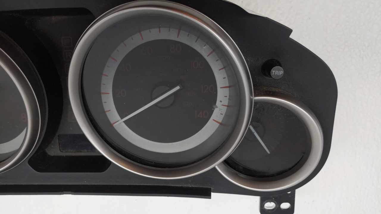 2010 Mazda Cx-9 Instrument Cluster Speedometer Gauges P/N:T6TE72B T5 TE70 C Fits 2011 2012 OEM Used Auto Parts - Oemusedautoparts1.com