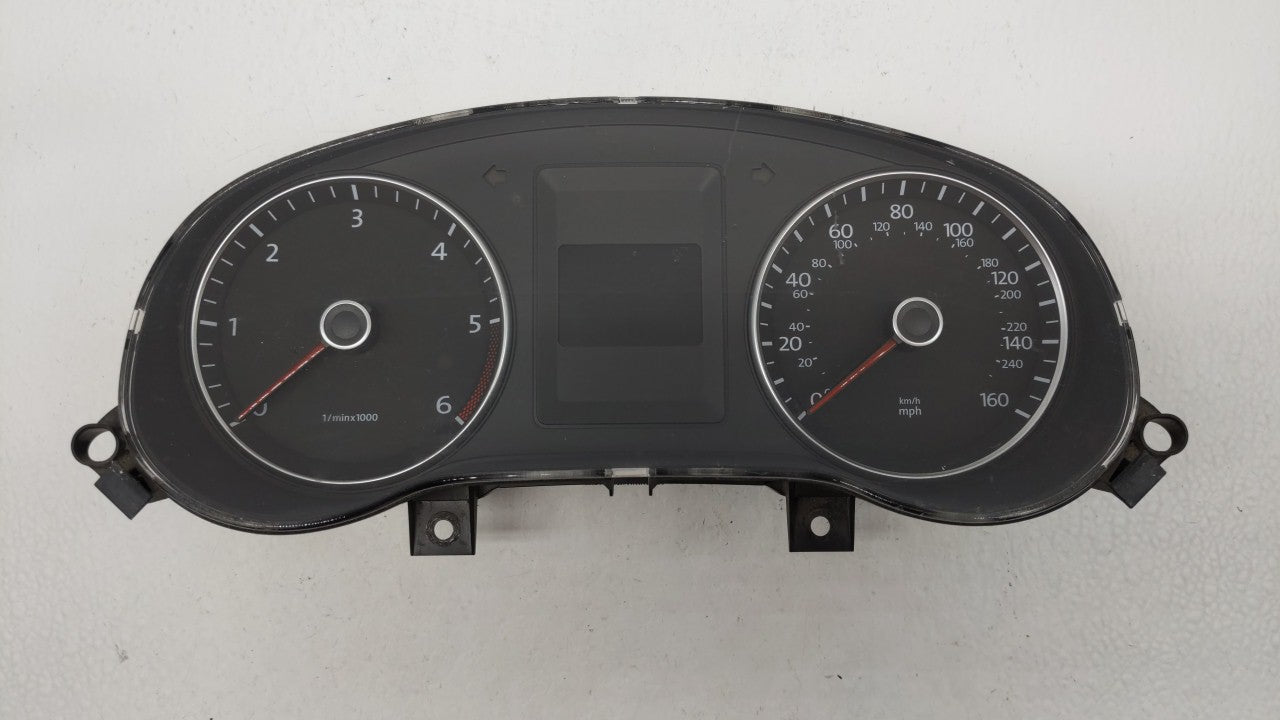 2013 Volkswagen Jetta Instrument Cluster Speedometer Gauges P/N:5C6920 952A 5C6920952A Fits OEM Used Auto Parts - Oemusedautoparts1.com