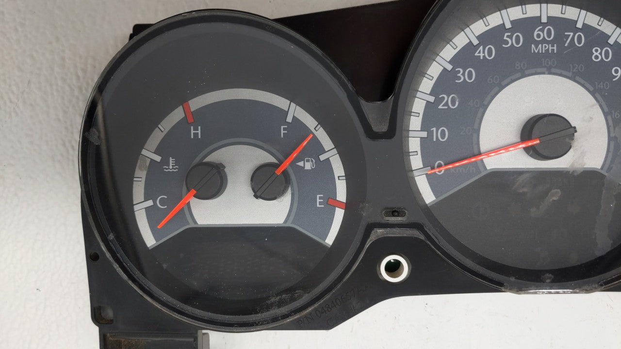 2011-2014 Chrysler 200 Instrument Cluster Speedometer Gauges P/N:P56046514AE P56046512AH Fits 2011 2012 2013 2014 OEM Used Auto Parts - Oemusedautoparts1.com