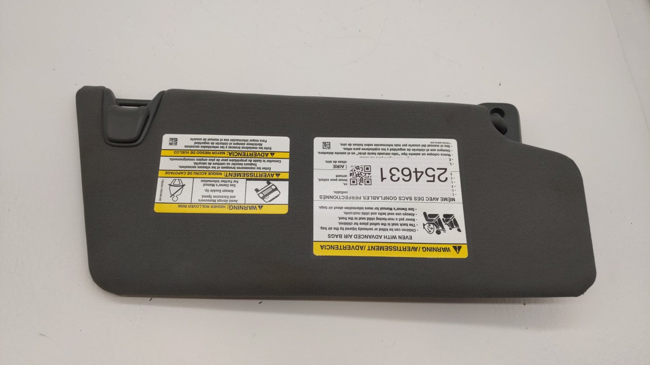 2011-2014 Ford F-150 Sun Visor Shade Replacement Driver Left Mirror Fits 2011 2012 2013 2014 OEM Used Auto Parts - Oemusedautoparts1.com