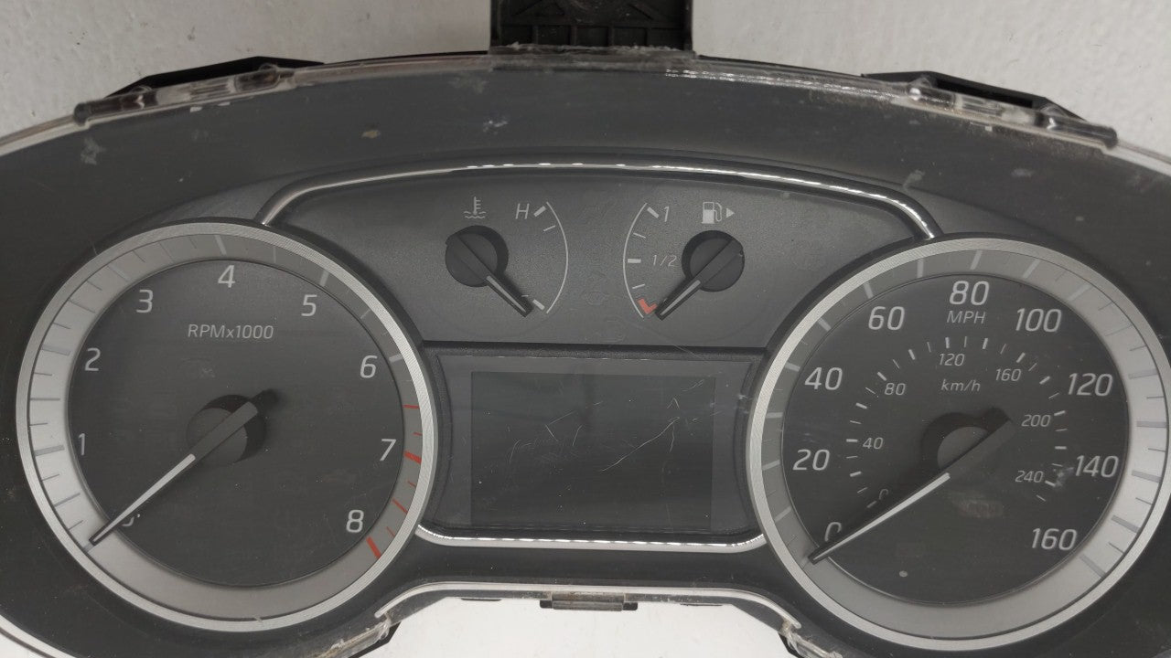2014-2015 Nissan Sentra Instrument Cluster Speedometer Gauges P/N:248109AM0D Fits 2014 2015 OEM Used Auto Parts - Oemusedautoparts1.com