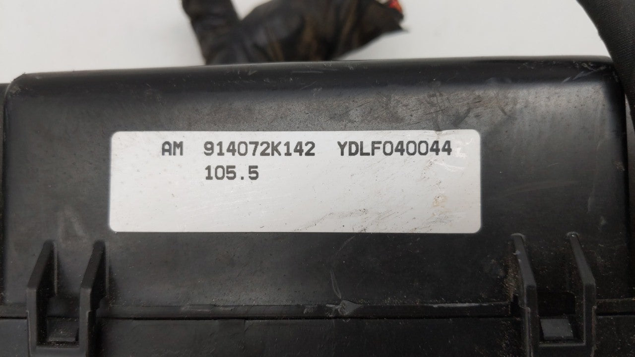 2012-2013 Kia Soul Fusebox Fuse Box Panel Relay Module P/N:91407-2K142 91950-2K410 Fits 2012 2013 OEM Used Auto Parts - Oemusedautoparts1.com
