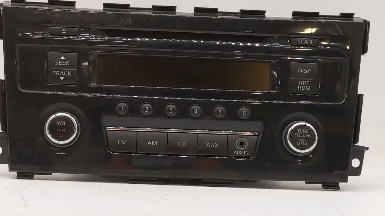 2013-2015 Nissan Altima Radio AM FM Cd Player Receiver Replacement P/N:28185 3TA0G 28185 3TB0G Fits 2013 2014 2015 OEM Used Auto Parts - Oemusedautoparts1.com