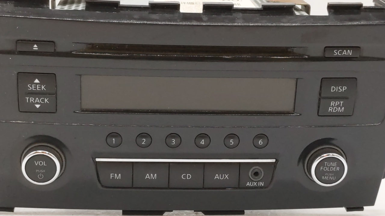 2013-2015 Nissan Altima Radio AM FM Cd Player Receiver Replacement P/N:28185 3TA0G 28185 3TB0G Fits 2013 2014 2015 OEM Used Auto Parts - Oemusedautoparts1.com