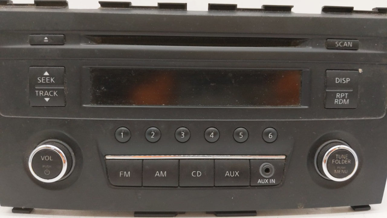 2016 Nissan Altima Radio AM FM Cd Player Receiver Replacement P/N:28185 9HR0A 28185 9HR1B Fits OEM Used Auto Parts - Oemusedautoparts1.com