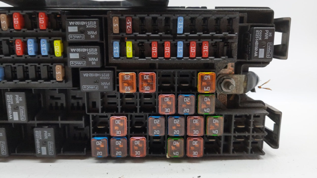 2012-2014 Ford Edge Fusebox Fuse Box Panel Relay Module P/N:CT4T-14290-LG CT4T-14290-HE Fits 2012 2013 2014 OEM Used Auto Parts - Oemusedautoparts1.com