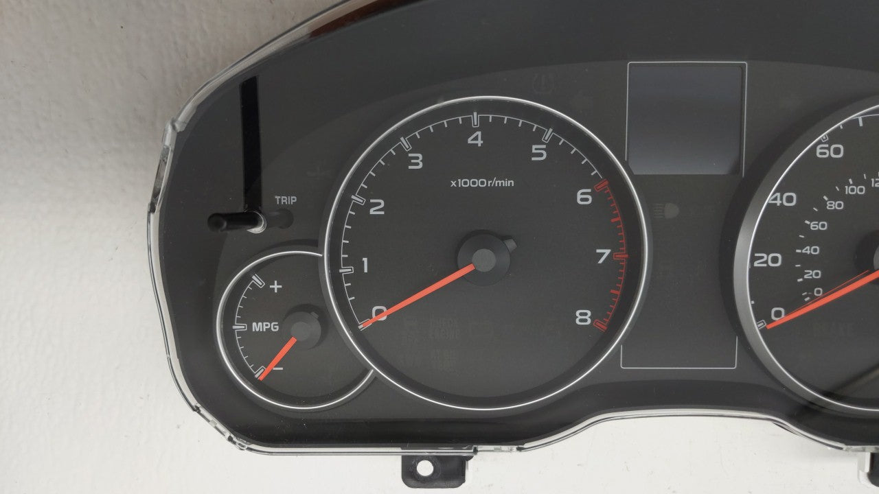 2013-2014 Subaru Legacy Instrument Cluster Speedometer Gauges P/N:85004AJ01A Fits 2013 2014 OEM Used Auto Parts - Oemusedautoparts1.com