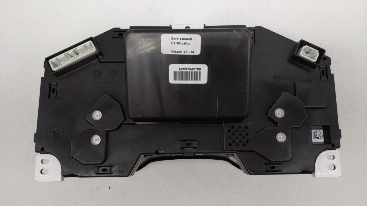 2015 Nissan Altima Instrument Cluster Speedometer Gauges P/N:24810 9HP0A B4 24810 9HP0A Fits OEM Used Auto Parts - Oemusedautoparts1.com