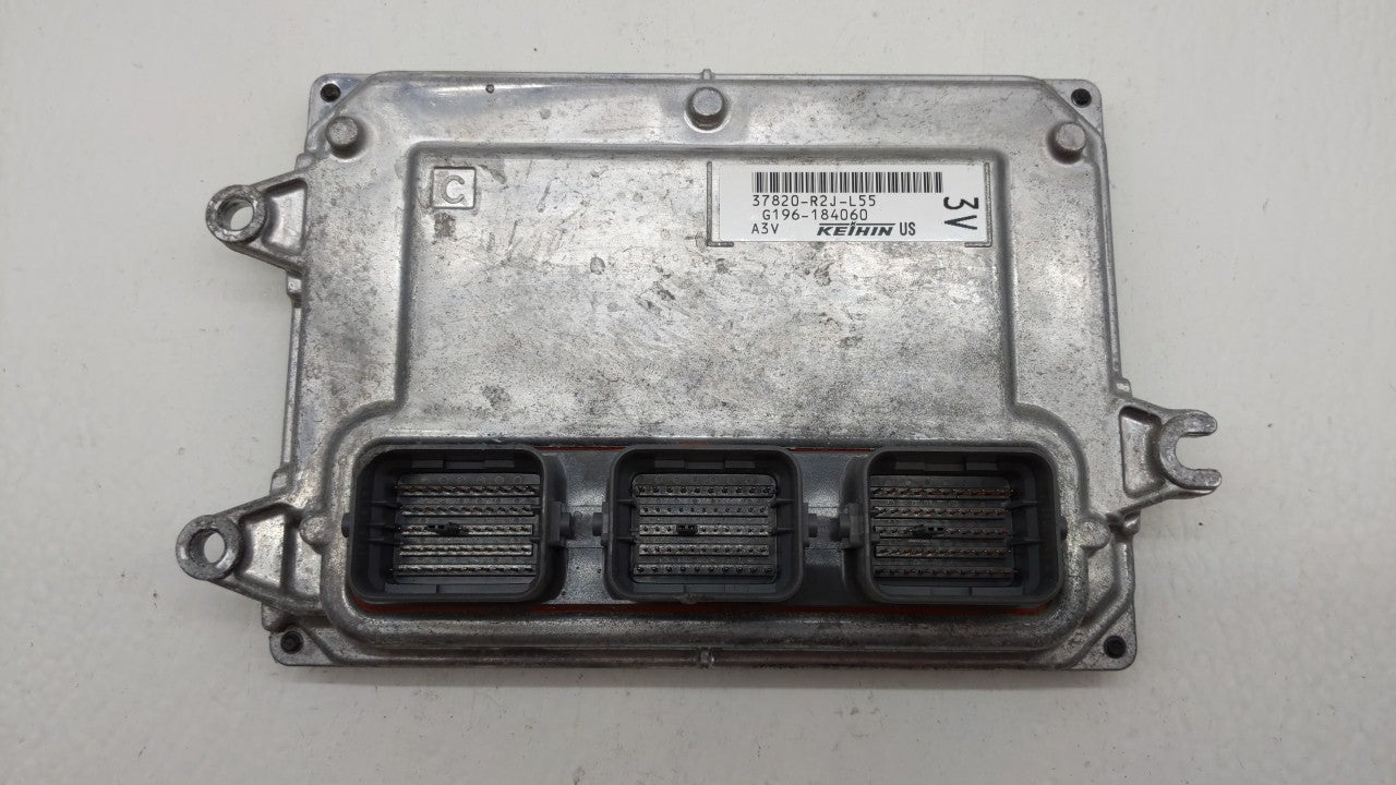 2014-2015 Honda Civic PCM Engine Computer ECU ECM PCU OEM P/N:37820-R2J-L54 37820-R2J-L55 Fits 2014 2015 OEM Used Auto Parts - Oemusedautoparts1.com