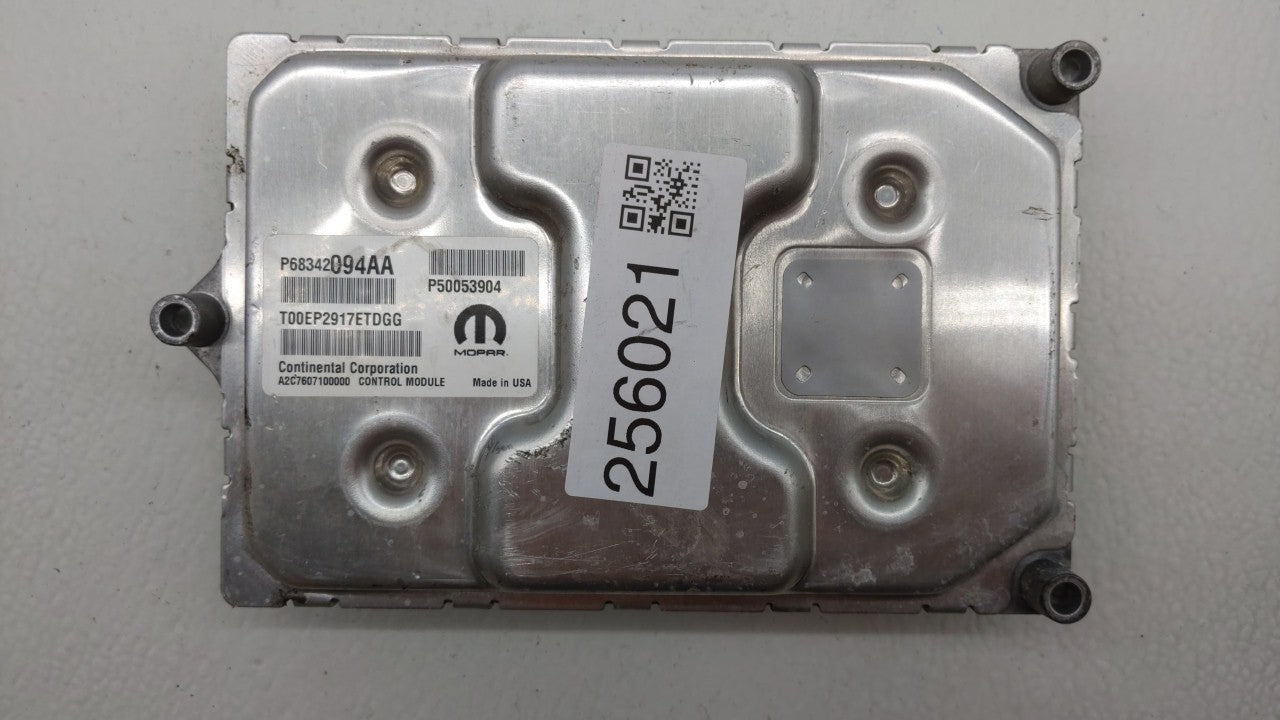 2018 Jeep Renegade PCM Engine Computer ECU ECM PCU OEM P/N:P68342094AA Fits OEM Used Auto Parts - Oemusedautoparts1.com