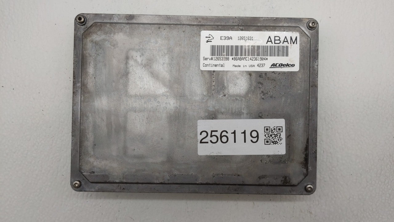 2013-2016 Cadillac Srx PCM Engine Computer ECU ECM PCU OEM P/N:12663374 12644446 Fits 2013 2014 2015 2016 OEM Used Auto Parts - Oemusedautoparts1.com