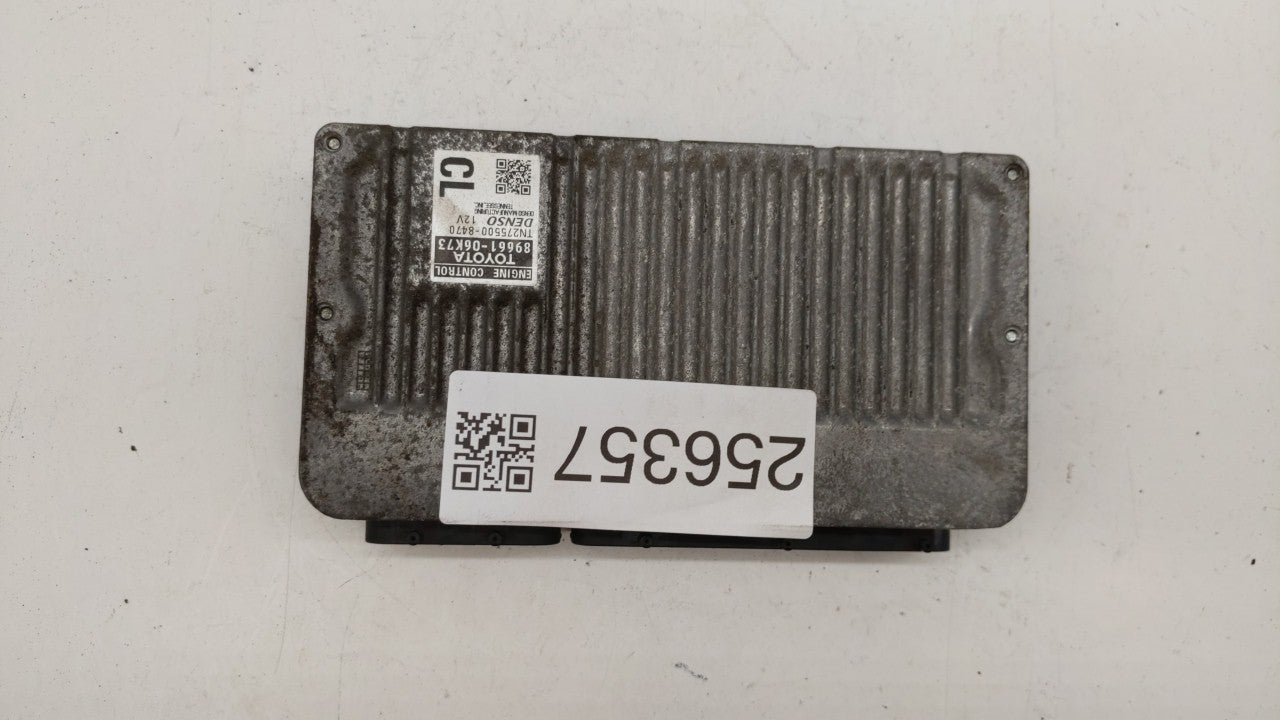 2012-2014 Toyota Camry PCM Engine Computer ECU ECM PCU OEM P/N:89661-06K70 89661-06K73 Fits 2012 2013 2014 OEM Used Auto Parts - Oemusedautoparts1.com