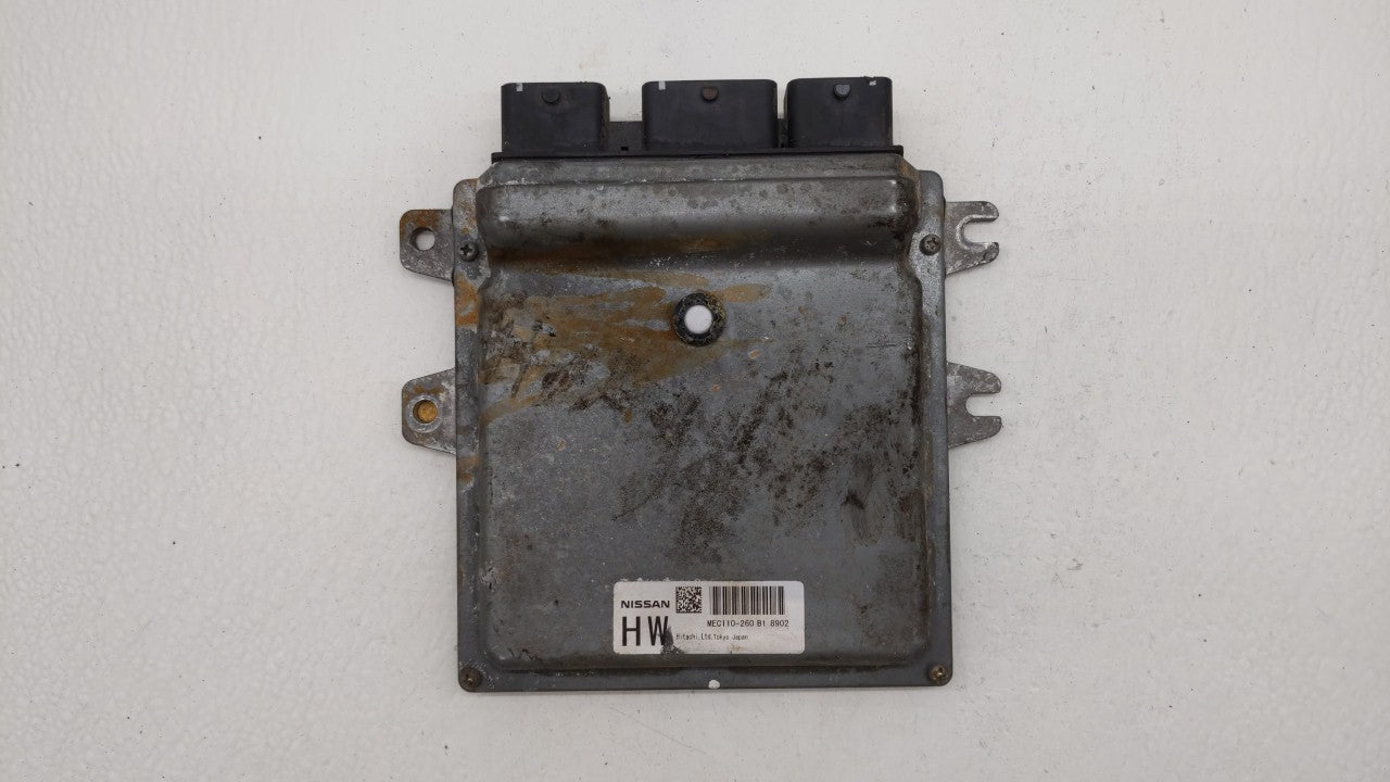 2009 Nissan Altima PCM Engine Computer ECU ECM PCU OEM P/N:MEC110-260 B1 MEC120-180 Fits OEM Used Auto Parts - Oemusedautoparts1.com