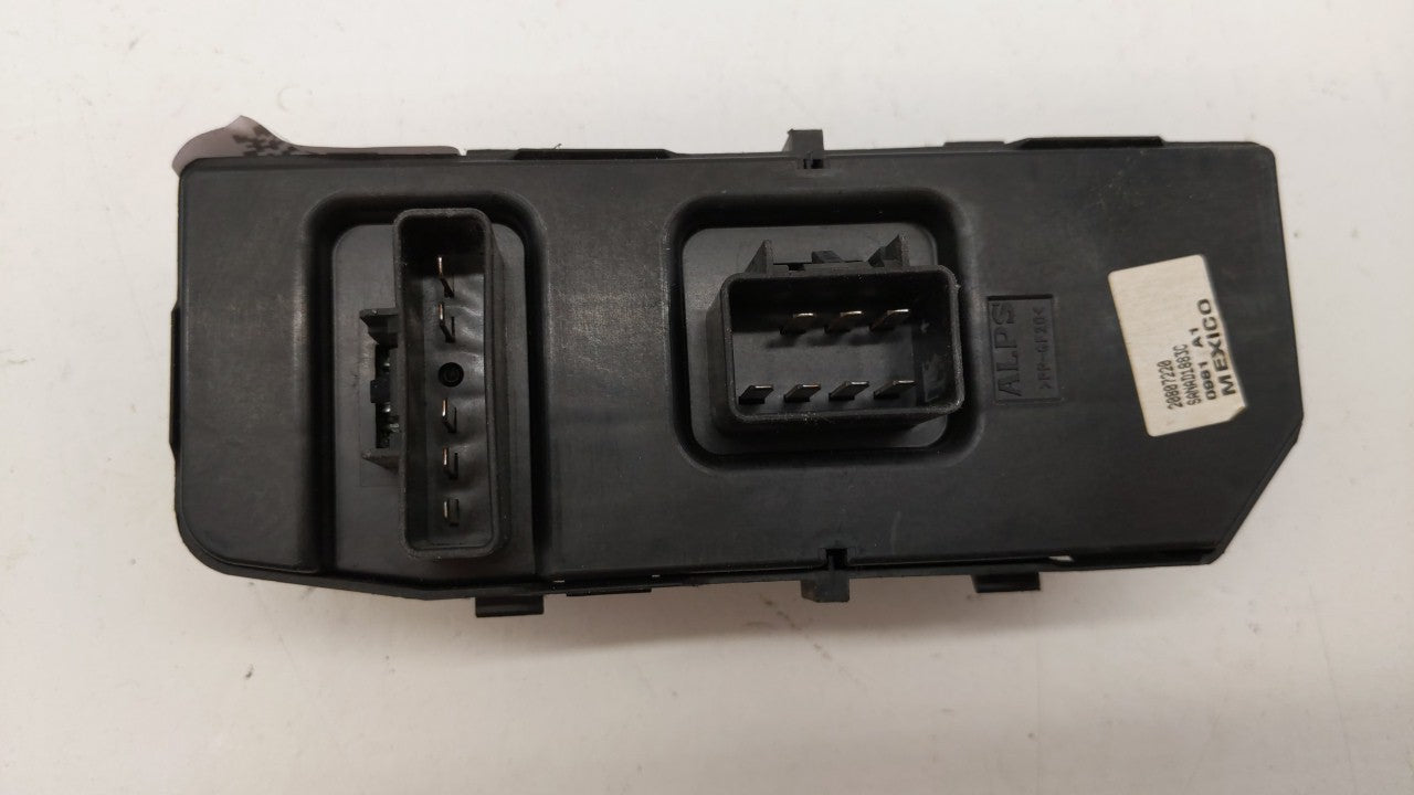 2010-2012 Chevrolet Malibu Master Power Window Switch Replacement Driver Side Left P/N:15902664 20952783 Fits 2010 2011 2012 OEM Used Auto Parts - Oemusedautoparts1.com