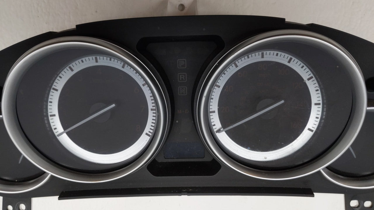 2009 Mazda 6 Instrument Cluster Speedometer Gauges P/N:6M GBL8 A Fits OEM Used Auto Parts - Oemusedautoparts1.com