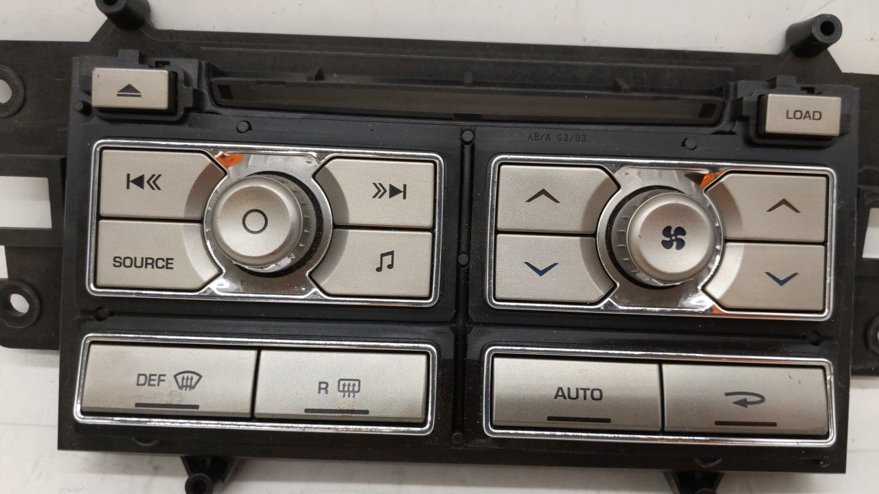 2009-2011 Jaguar Xf Radio Control Panel - Oemusedautoparts1.com