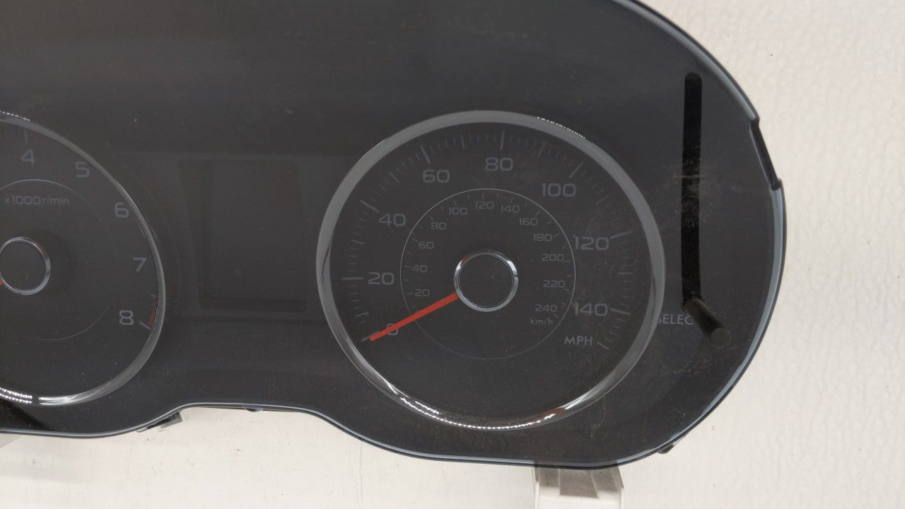 2014 Subaru Forester Instrument Cluster Speedometer Gauges P/N:85000SG070 Fits OEM Used Auto Parts - Oemusedautoparts1.com