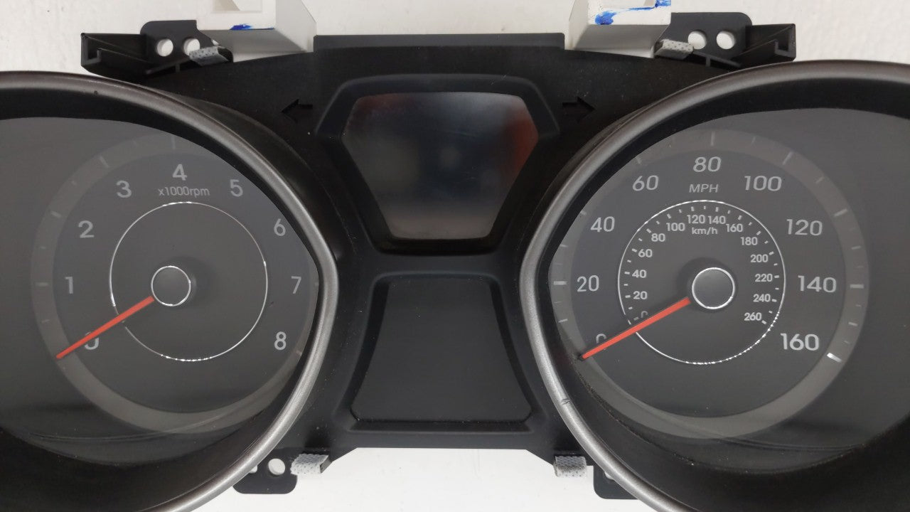 2013 Hyundai Elantra Instrument Cluster Speedometer Gauges P/N:94001-3Y520 Fits OEM Used Auto Parts - Oemusedautoparts1.com