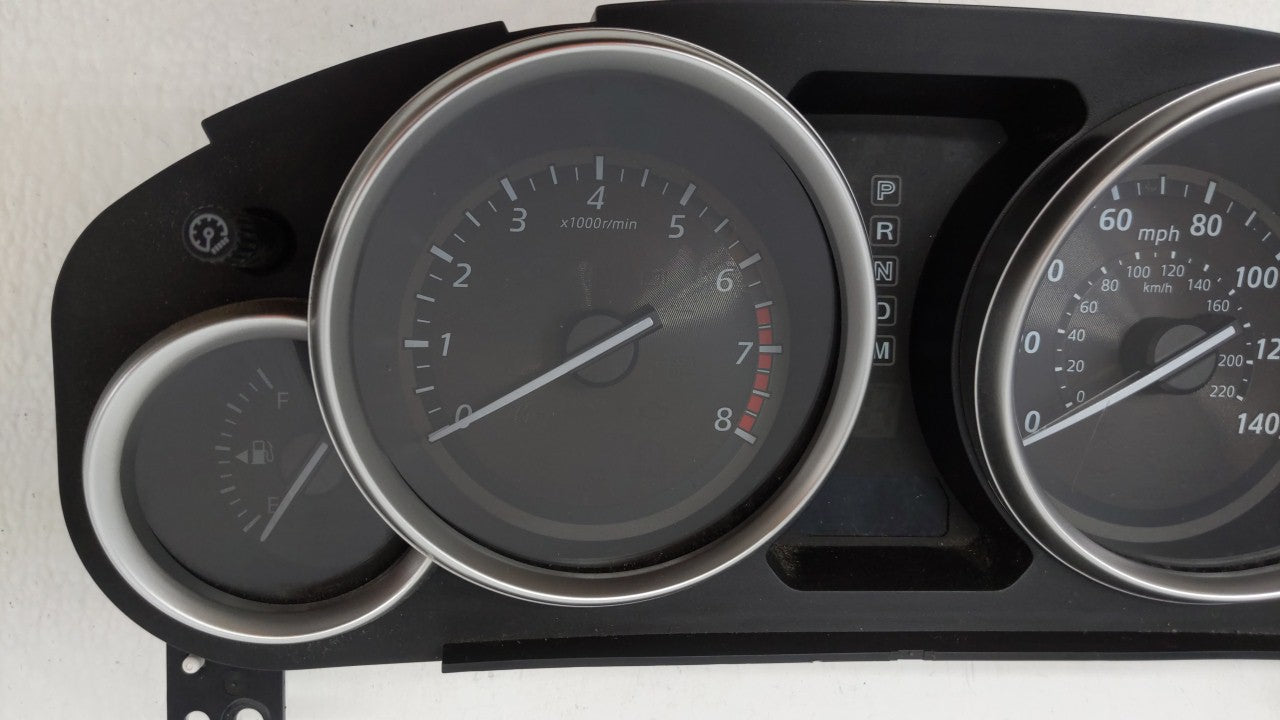 2013-2014 Mazda Cx-9 Instrument Cluster Speedometer Gauges Fits 2013 2014 OEM Used Auto Parts - Oemusedautoparts1.com