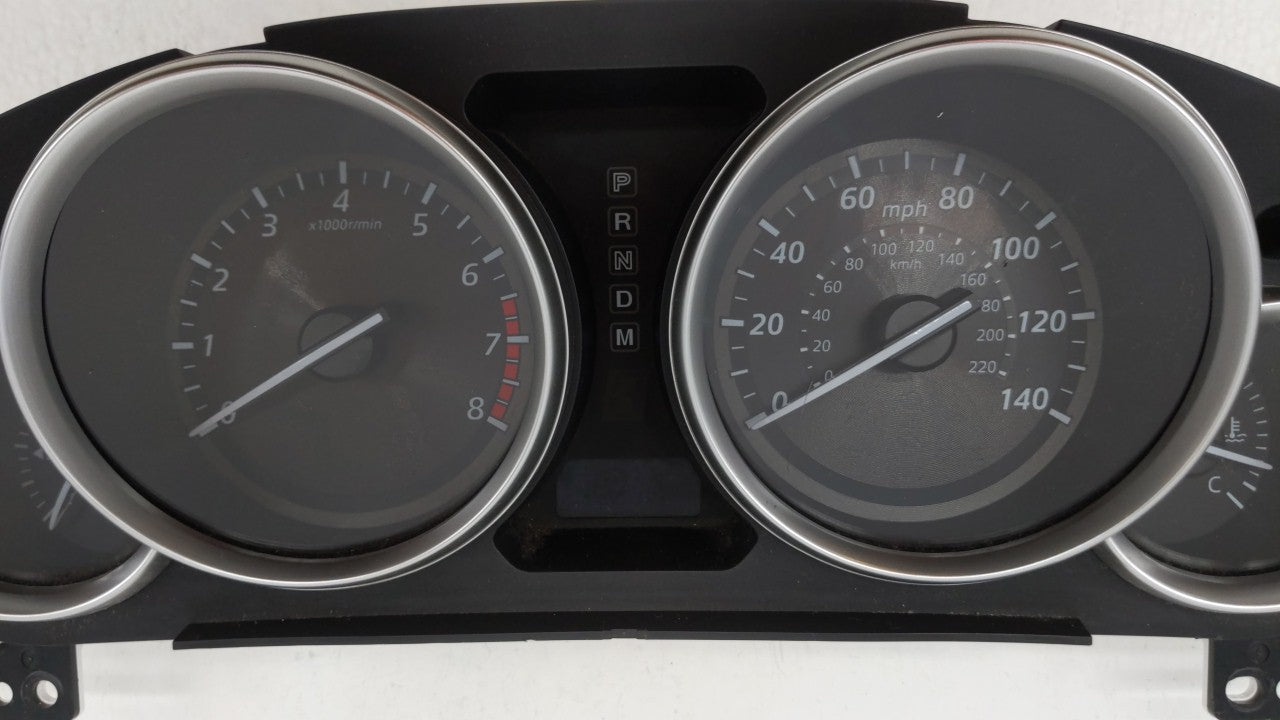 2013-2014 Mazda Cx-9 Instrument Cluster Speedometer Gauges Fits 2013 2014 OEM Used Auto Parts - Oemusedautoparts1.com