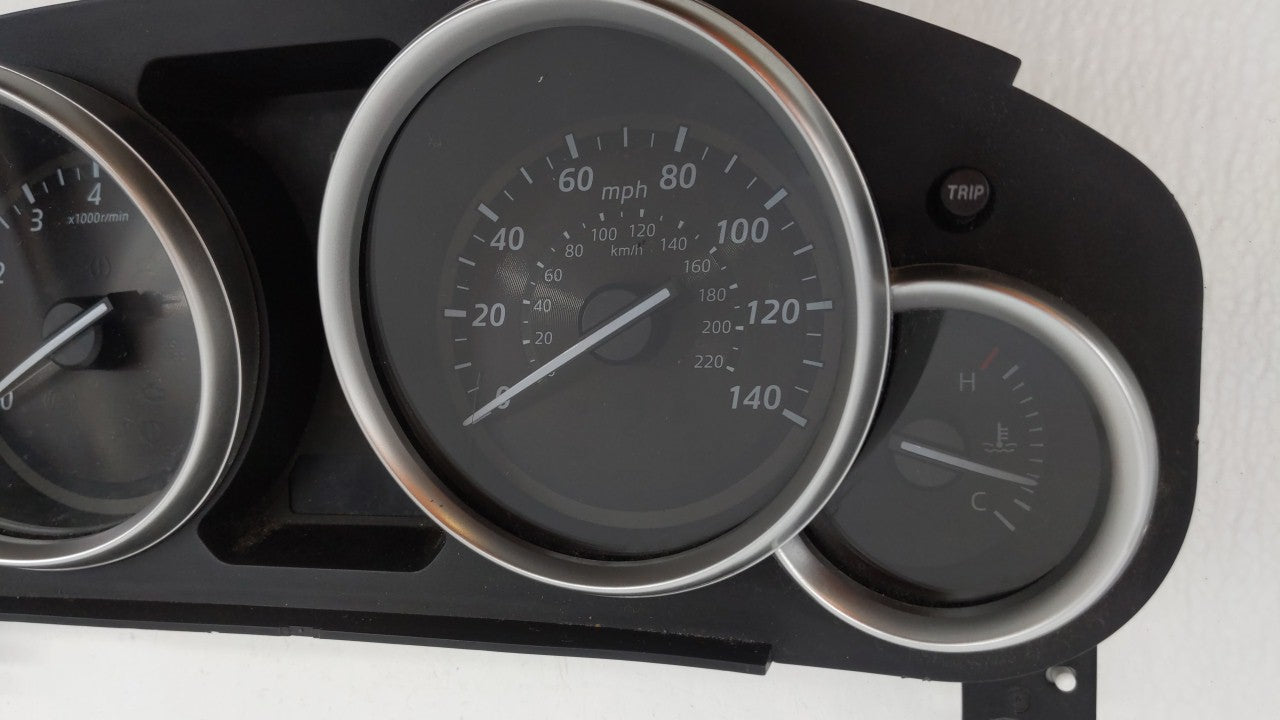 2013-2014 Mazda Cx-9 Instrument Cluster Speedometer Gauges Fits 2013 2014 OEM Used Auto Parts - Oemusedautoparts1.com