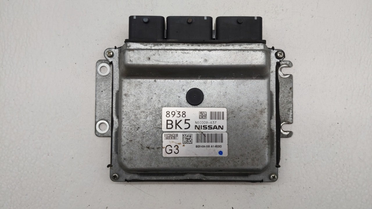 2013-2015 Nissan Sentra PCM Engine Computer ECU ECM PCU OEM P/N:BEM404-300 A1 NEC001-666 Fits 2013 2014 2015 OEM Used Auto Parts - Oemusedautoparts1.com