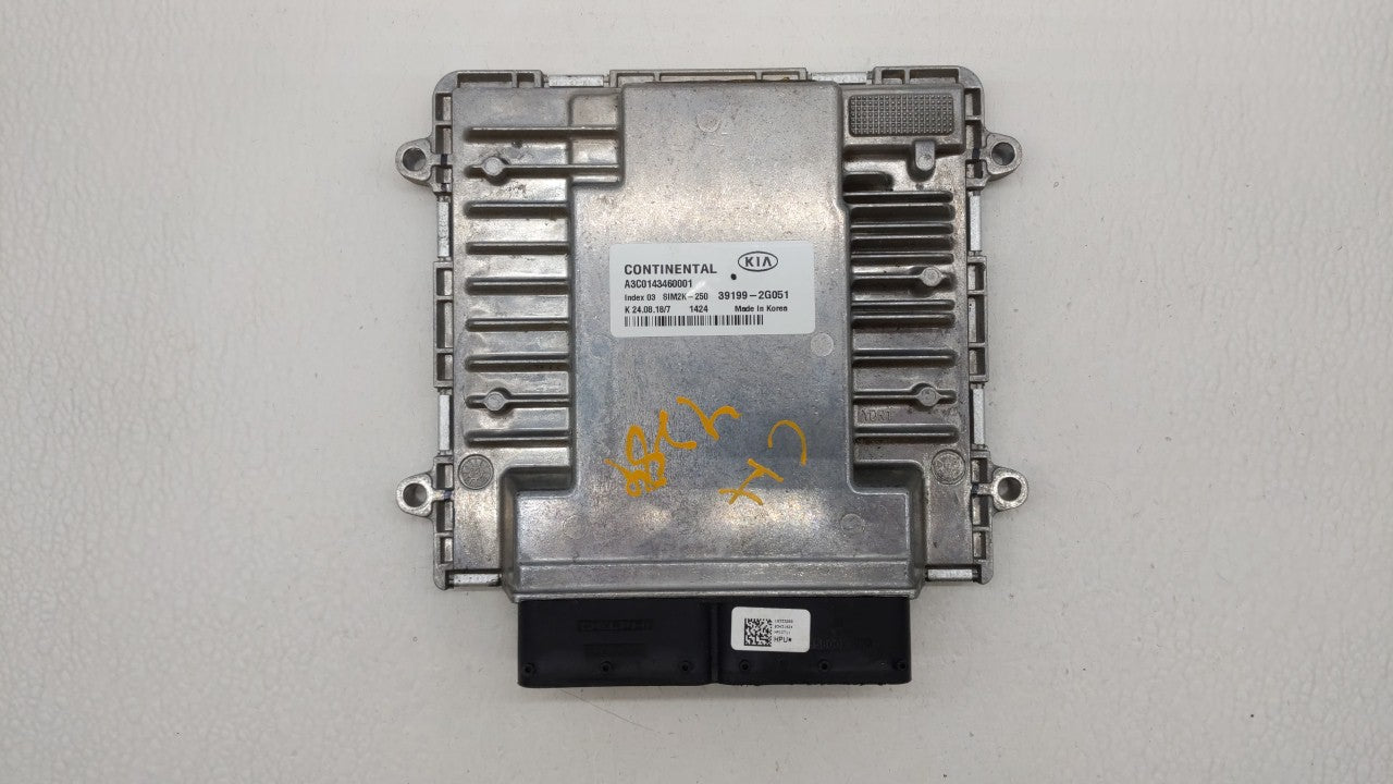 2019-2019 Kia Sorento Engine Computer Ecu Pcm Ecm Pcu Oem 39199-2g051 258813 - Oemusedautoparts1.com