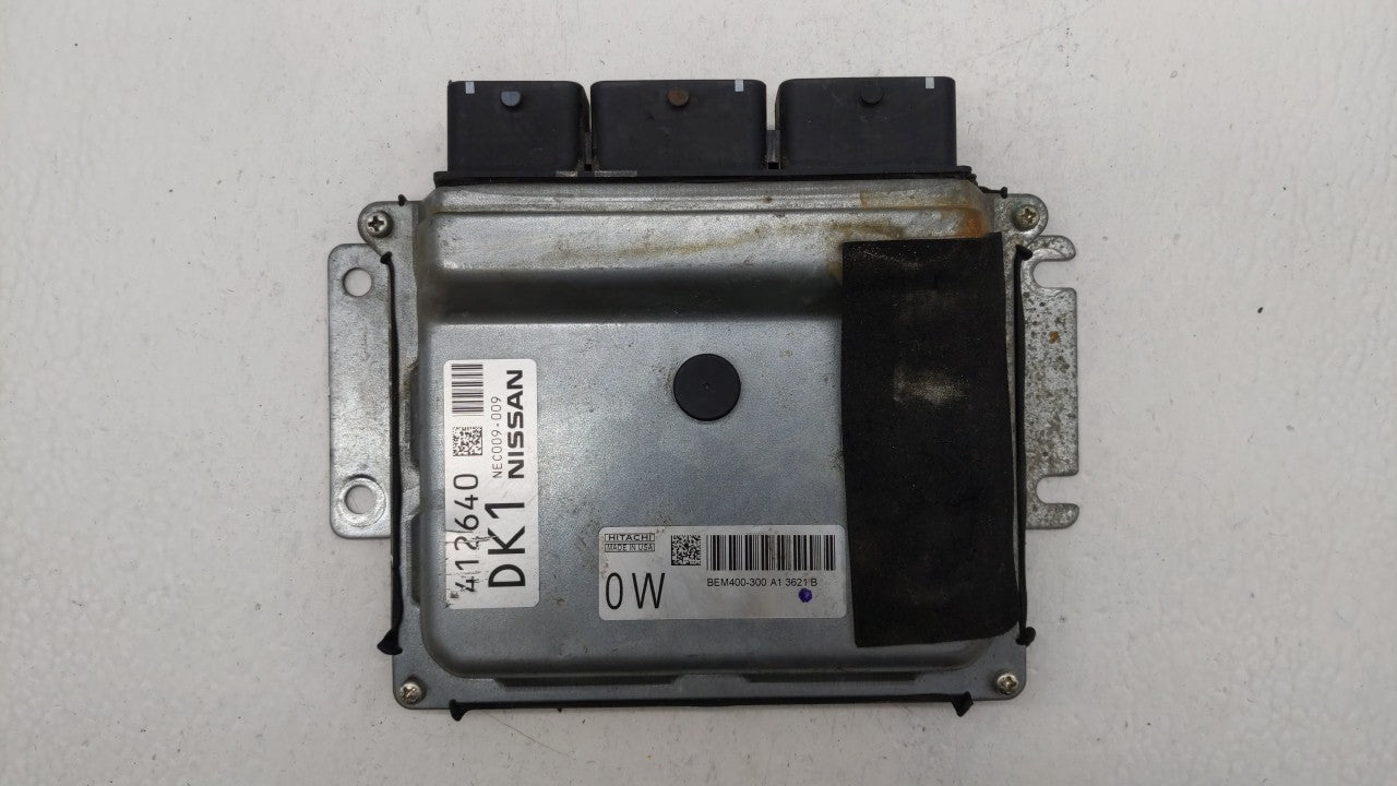 2013-2014 Nissan Altima PCM Engine Computer ECU ECM PCU OEM P/N:BEM400-300 MEC300-010 D1 Fits 2013 2014 OEM Used Auto Parts - Oemusedautoparts1.com