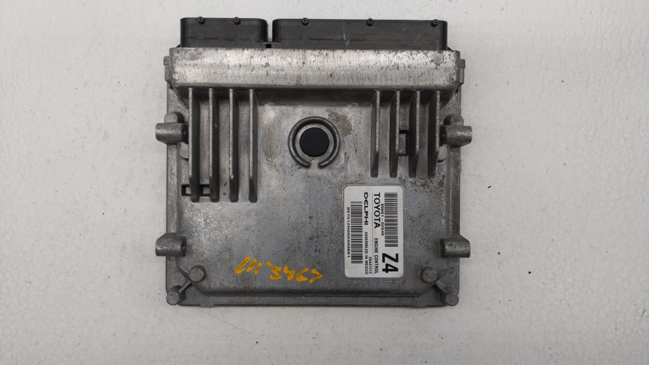 2015 Toyota Corolla PCM Engine Computer ECU ECM PCU OEM P/N:89661-0Z640 Fits OEM Used Auto Parts - Oemusedautoparts1.com