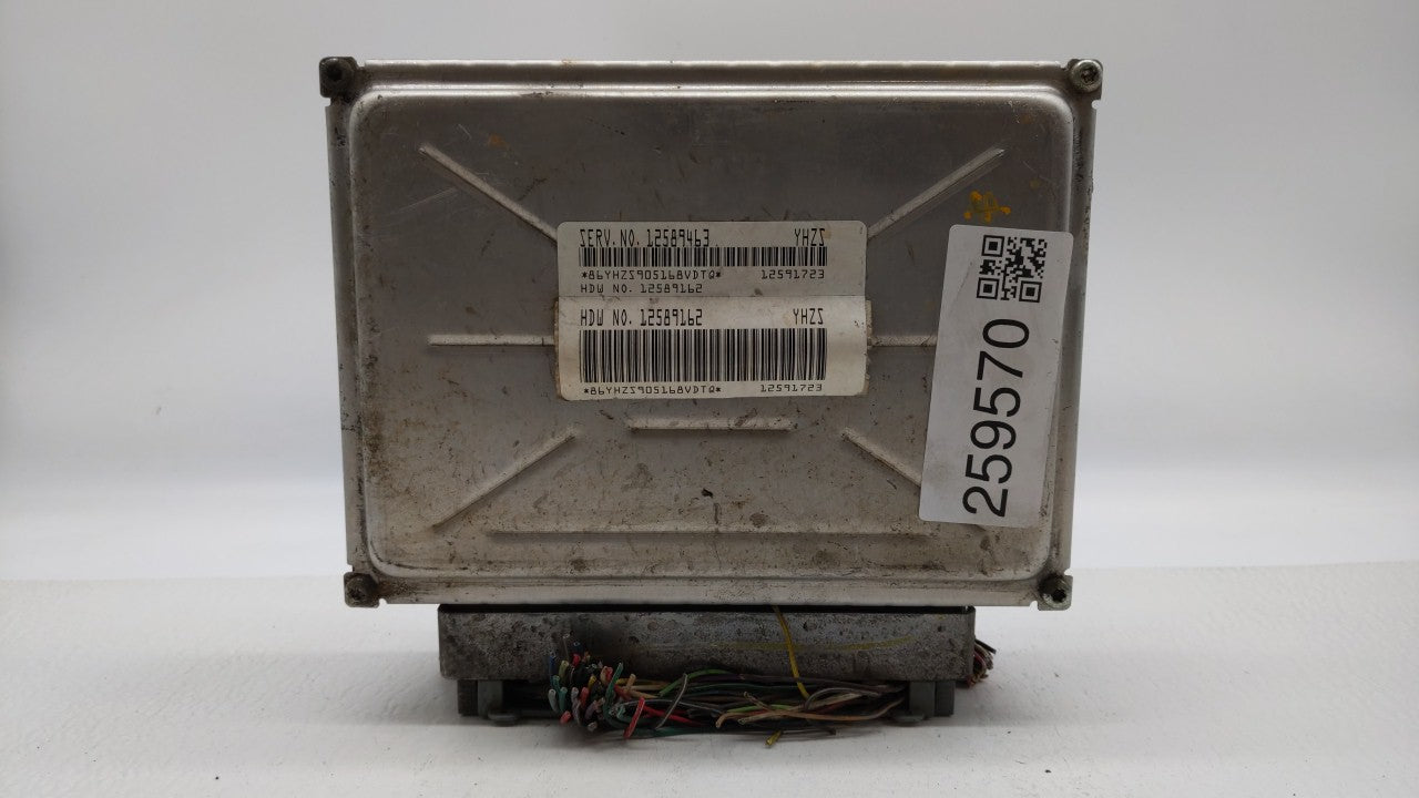 2003-2007 Gmc Sierra 1500 Engine Computer Ecu Pcm Ecm Pcu Oem 259570 - Oemusedautoparts1.com